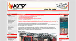 Desktop Screenshot of kfv-kelheim.com